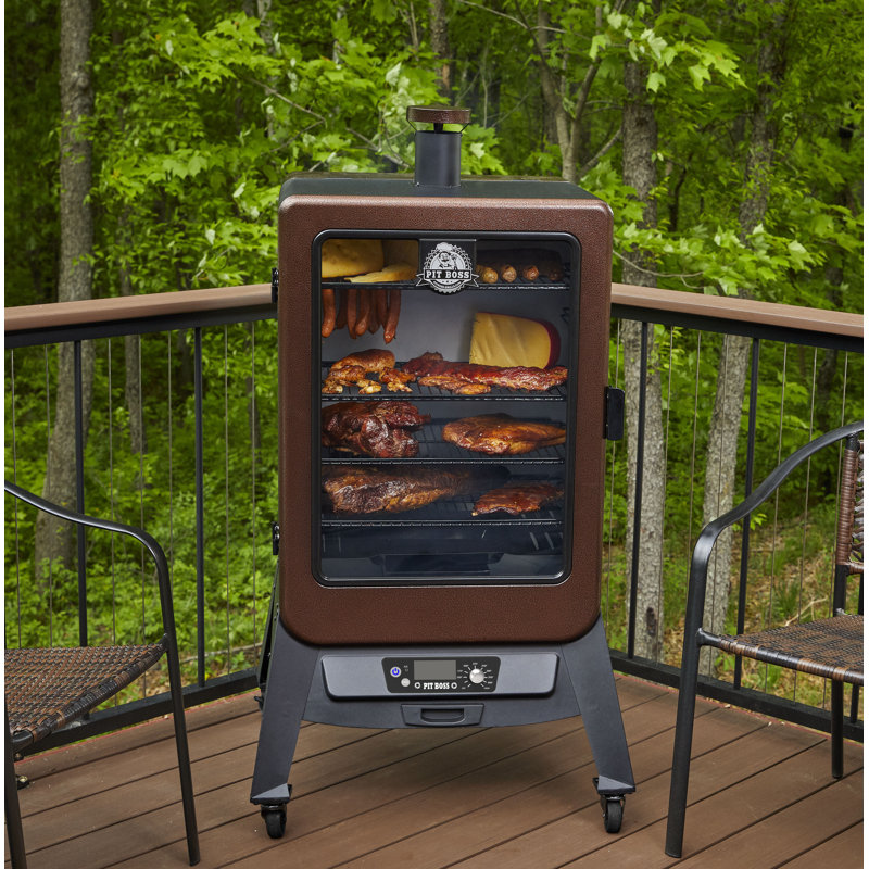 Pit Boss Vertical Digital Pellet Electric Smoker & Reviews Wayfair